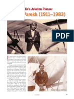 Vayu Issue India's Aviation Pioneer Manoo Parekh (1911 1983)