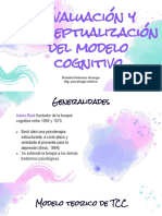 Evaluación y Conceptualización Cognitiva Judith Beck