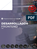 Desarrollador Frontend