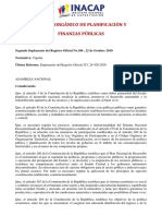 8 - Código de Planificación y Finanzas Públicas