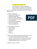 ADA Viva Questions Unit 1 and 2