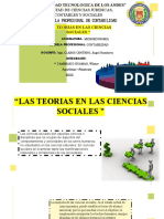 Las Teorias en Las Ciencias Sociales