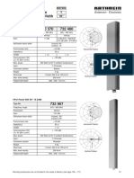 Eurocell Panel Vertical Polarization Half-Power Beam Width