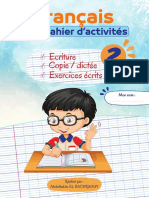 Cahier Décriture 2AEP