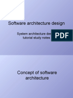 Software Architecture Design