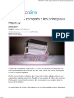 Arrêté Des Comptes Les Principales Étapes+