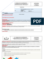 Plan de Aula Matematicas Segundo Periodo Grado Cuarto