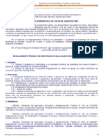 Regulamento Técnico de Identidade e Qualidade de Queijo Coalho