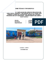 Informe - Topográfico - Ie Lucero