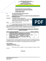 Informe #358 - Requerimiento para Consultoria de Elaboracion de Expediente Tecnico - Canal El Rosario