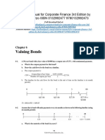 Corporate Finance 3rd Edition Berk Solutions Manual 1