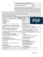 ODI Especifica - Cargo Encargado de Camara - PF Alimentos