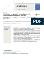 Angiología: Planificación Preoperatoria Con Ecodoppler en La Revascularización de Miembros Inferiores