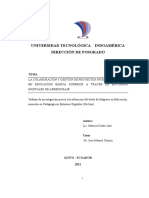 La Colaboración y Gestión de Proyectos Interdisciplinares