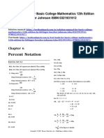 Basic College Mathematics 12th Edition Bittinger Solutions Manual Download