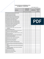 Pea Del Cuaderno de Informe