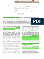 J of Research On Adolesc - 2018 - Mastrotheodoros - Coming Closer in Adolescence Convergence in Mother Father and