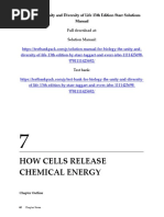 Biology The Unity and Diversity of Life 13th Edition Starr Solutions Manual Download