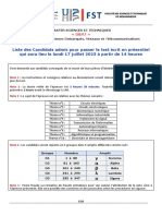 MST-ISERT - Liste Des - Candidats - Admis - Au - Test - Écrit - 230712 - 124029