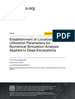 Establishment of Localized Utilization Parameters