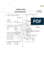 Trigonometry 1 DPP