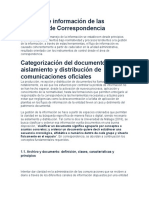 Flujos de Información de Las Unidades de Correspondencia