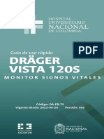 Monitor Signos Vitales Drager Vista-120S