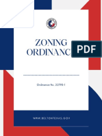 Belton TX Zoning Ordinance With Cover and Appendix 02-22-2023