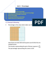 GR 7 - Mathematics - Notes - Percentages