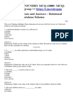 MCQ DBMS