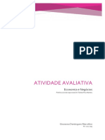 Aula 5 - Atividade Avaliativa Economia