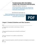 Income Tax Fundamentals 2013 31st Edition Whittenburg Test Bank 1