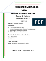 Informe de Valoración de Pulso y Frecuencia Cardiaca - Grupo 1