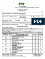 Histórico Acadêmico: Faculdade Irecê