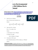 Introduction To Environmental Engineering 5th Edition Davis Solutions Manual 1