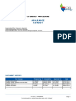 AUD - CS-AUD-1 - Assurance (03 18) - CS Energy Registered