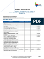 CS-EnV-04 - Environmental Incident Management (01 16) - CS Energy Registered