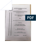 Guia de Apoyo para Operatoria Preclinica II