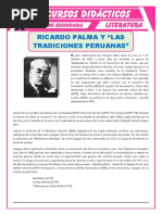 Ricardo Palma y Las Tradiciones Peruanas