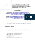 Fundamentals of Advanced Accounting 5th Edition Hoyle Test Bank Download