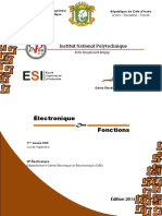 Electronique Des Fonctions