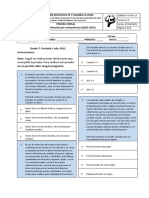 Prueba Censal TIC. Septimo. Período 3. 2022