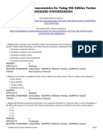 Macroeconomics For Today 9th Edition Tucker Test Bank 1