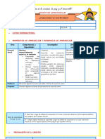 Iii E7 S2 Sesion D1 PS Que Hacer en Caso de Sismos