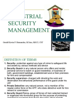 Industrial Security Management