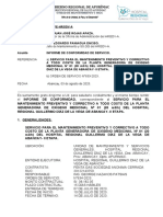 INFORME #267-2023 Conformidad Servicios PLANTA OXIGENO 1