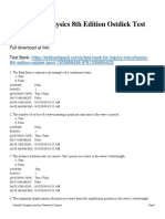 Inquiry Into Physics 8th Edition Ostdiek Test Bank Download