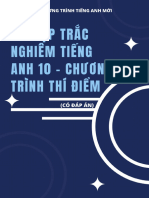 Bài Tập Trắc Nghiệm Anh 10- Chương Trình Thí Điểm