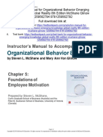 Organizational Behavior Emerging Knowledge Global Reality 8th Edition McShane Solutions Manual 1