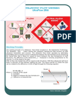 UltraFlow 2500-Ultrasonic Flow Meter Data Sheet